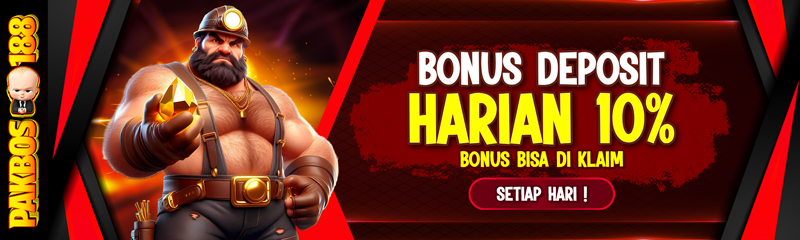 BONUS DEPOSIT HARIAN SLOT 10%