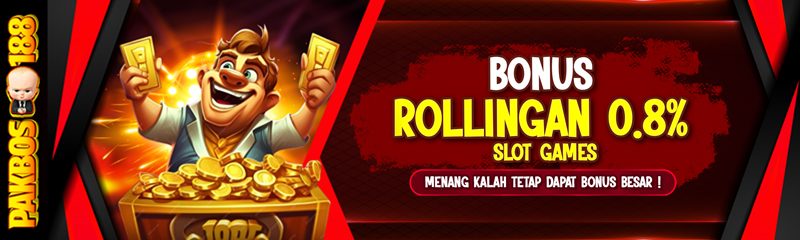 BONUS ROLLINGAN SLOT 0.8%